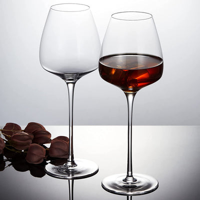 Berkware Premium Crystal Wine Glasses - Set of 4 White Wine Glasses - 20oz