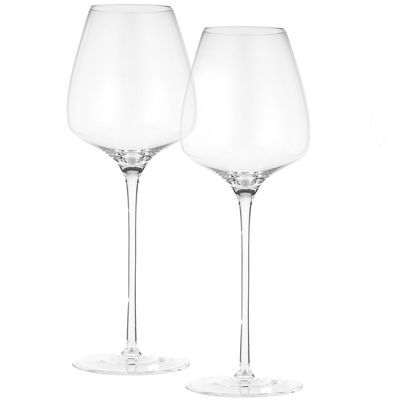 Berkware Premium Crystal Wine Glasses - Set of 4 White Wine Glasses - 20oz