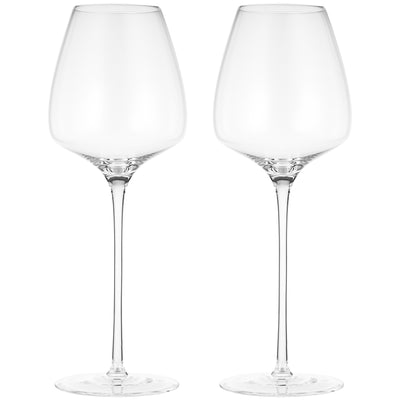 Berkware Premium Crystal Wine Glasses - Set of 6 White Wine Glasses - 20oz