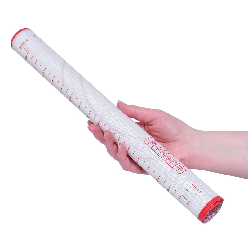 Berkware Silicone Baking Mat for Dough and Baking Cookies Pizza Macarons - Non-Slip, 16" x 20"
