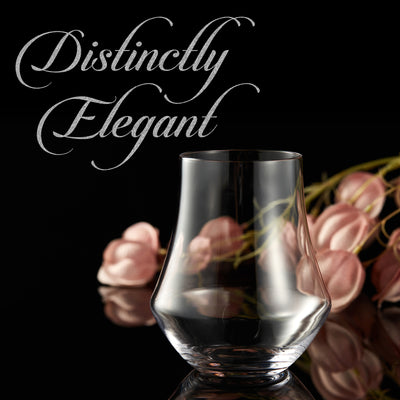 Berkware Tulip Shaped Lowball Whisky Glasses