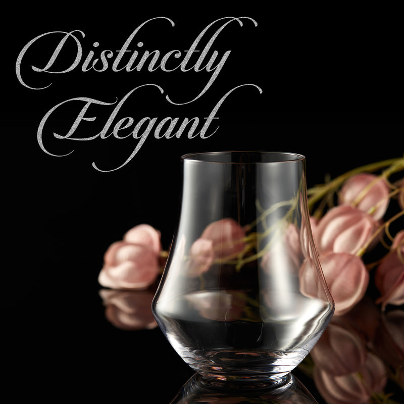 Berkware Tulip Shaped Lowball Whisky Glasses