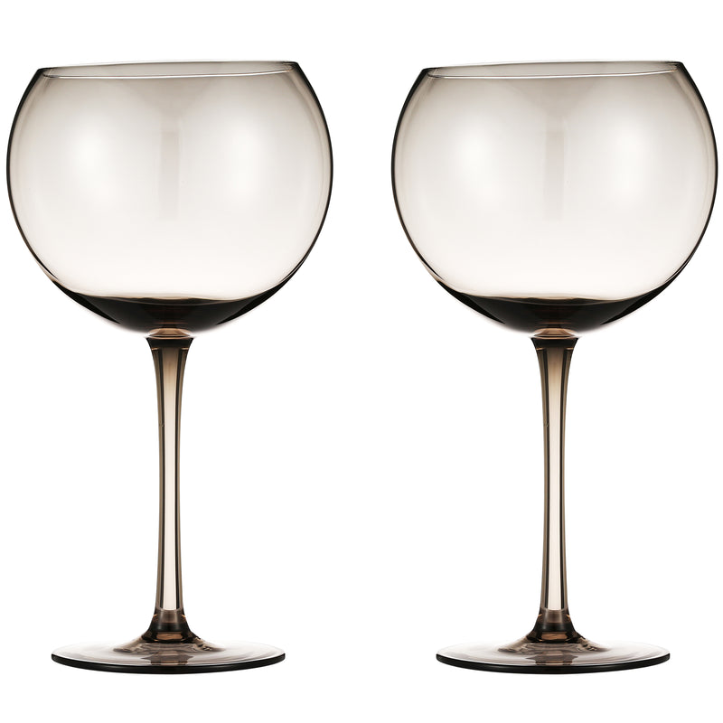 Berkware Set of 2 Sparkling Colored Glasses