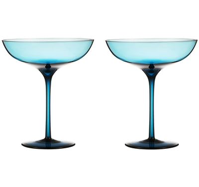 Berkware Set of 2 Luxurious and Elegant Coupe Cocktail Glass