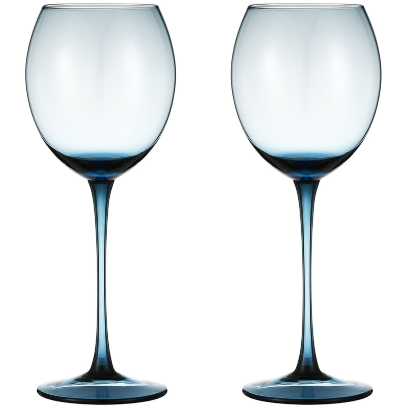 Berkware Set of 2 Sparkling Colored Glasses