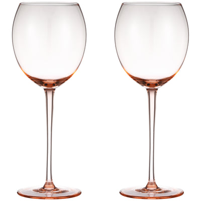 Berkware Set of 2 Sparkling Colored Glasses