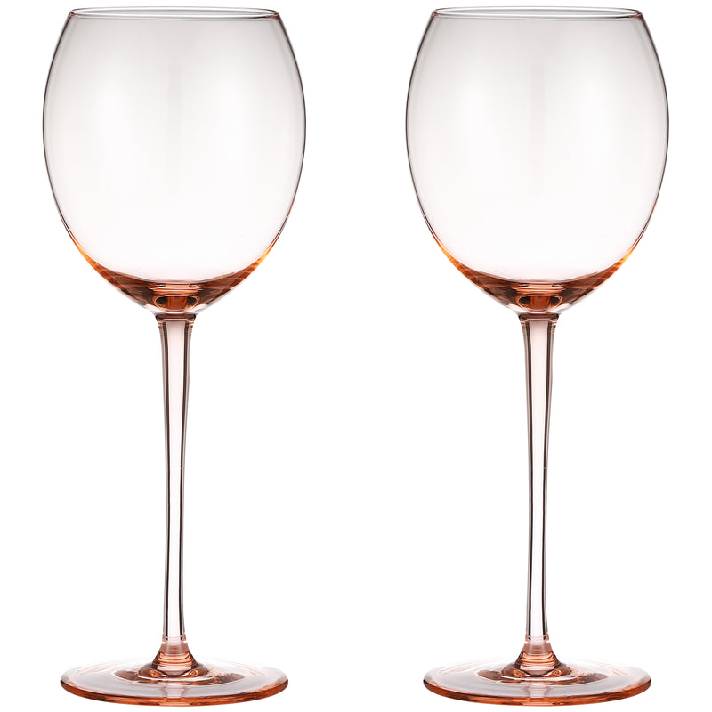 Berkware Set of 2 Sparkling Colored Glasses